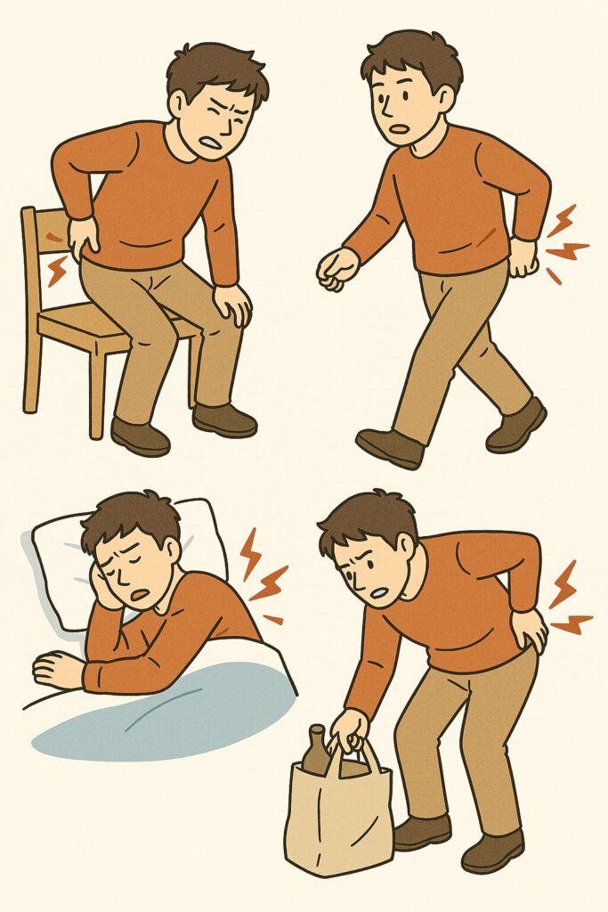 腰を痛めるリスク